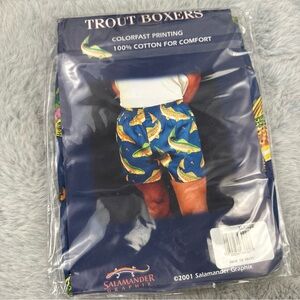 Salamander Graphix Trout Boxers - Blue